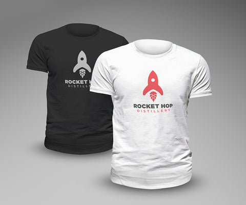 Rocket Hop Black or White T-Shirts