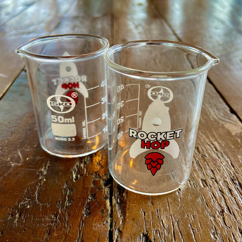 Rocket Hop Beaker Shot Glasses